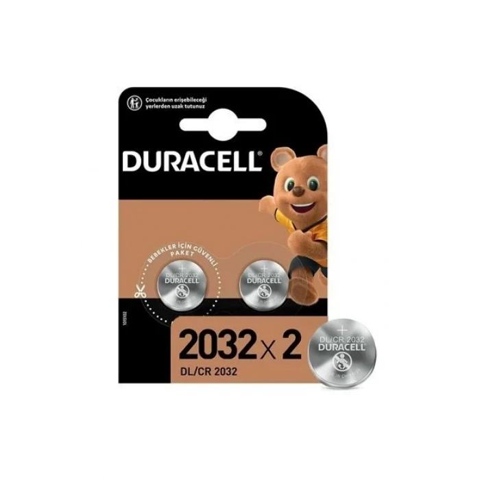 Duracell Düğme Pil 2032 2li