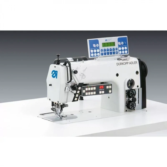 Dürkopp Adler Alt-üst Transportlu Otomatik, Sürekli Çalışan Bıçak Sistemli, Tek İğne, Kilit-dikiş Makinası