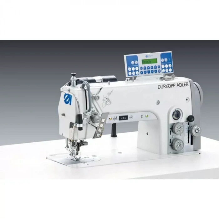 Dürkopp Adler Köşeli Ve Kavisli Küçük Parçaların Ön Dikimi Ve Kesimi