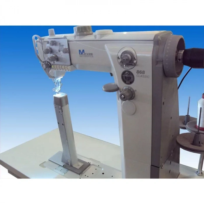 Dürkopp Adler M-type 868 Classıc – Soldan Çağanozlu, Ekstra Uzun Sütunlu, Çanta Ve Çizme Şişe Makinası