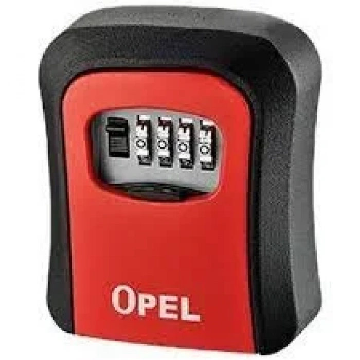 Duvara Monte Anahtar Kutusu Kırmızı