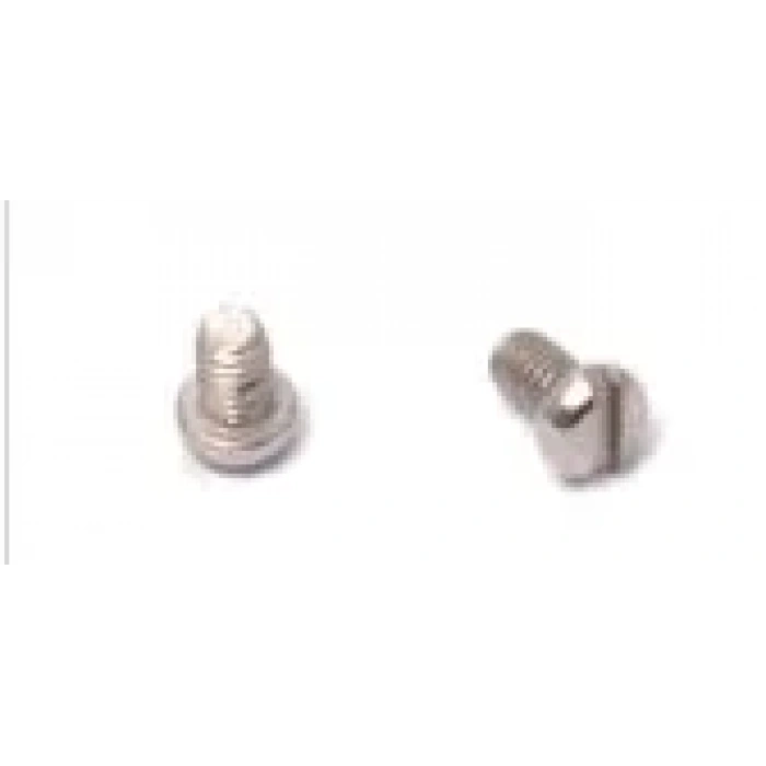 Düz Makine İğne Vidası Beyaz / 140553 (SS-7080510-TP)