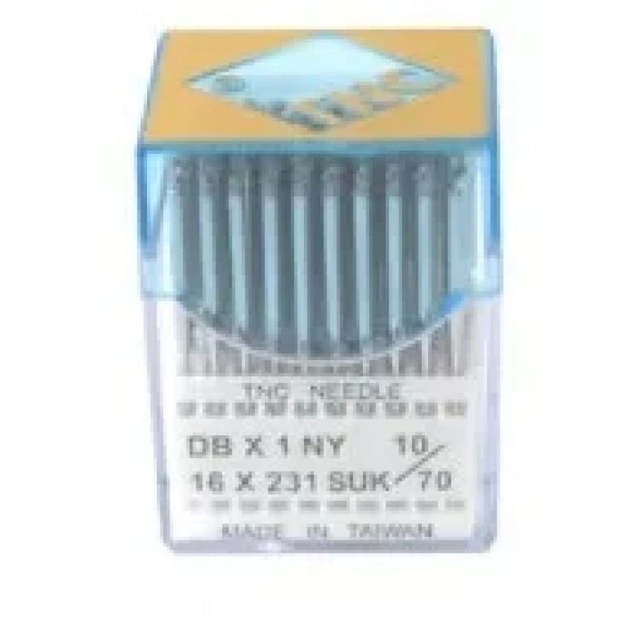 Düz Makine İnce Dip Dikiş İğnesi / DBX1 SUK 10/70 100ADET