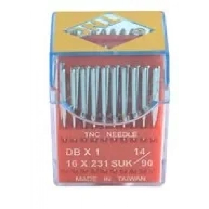Düz Makine İnce Dip Dikiş İğnesi / DBX1 SUK 14/90 100ADET