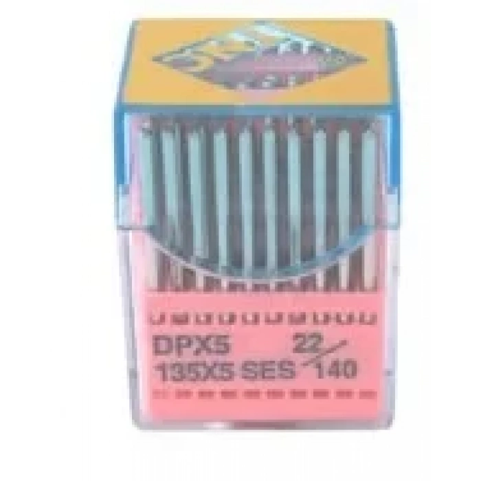 Düz Makine Kalın Dip Dikiş İğnesi / DPX5 SES 22/140 100ADET