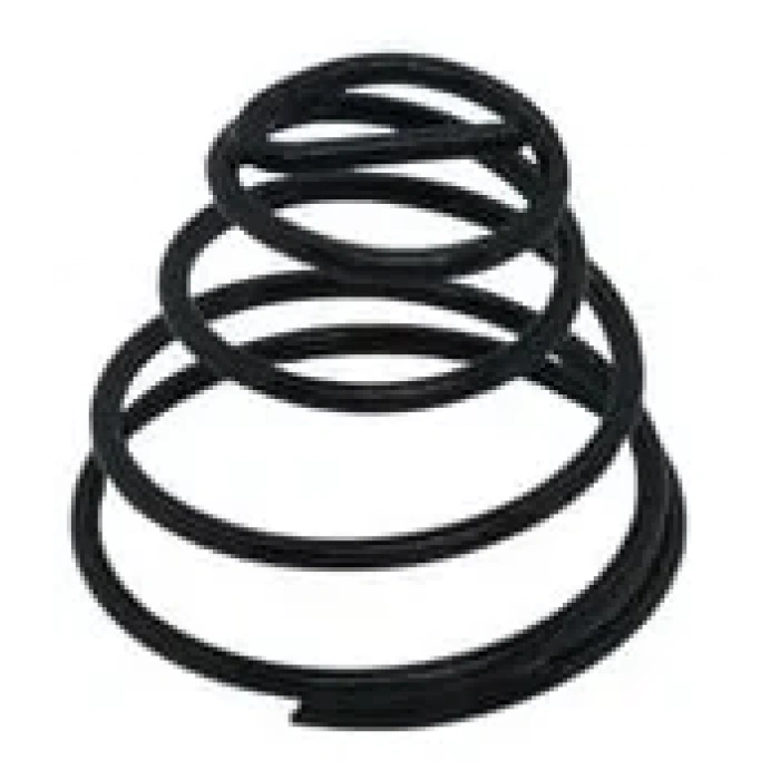 Düz Makine Konik Tırnaklı Tansiyon Yayı (Siyah)