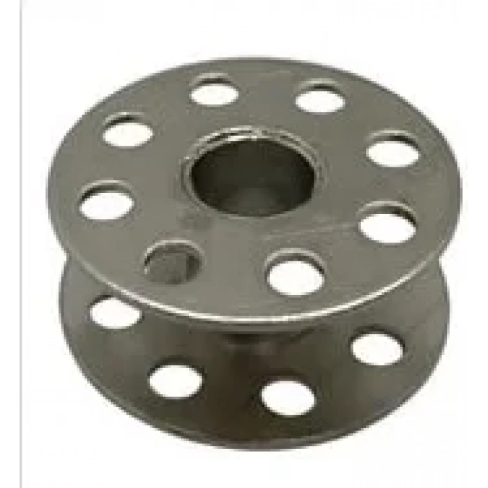 Düz Makine Metal Beyaz Tırnaksız Masura / 270010