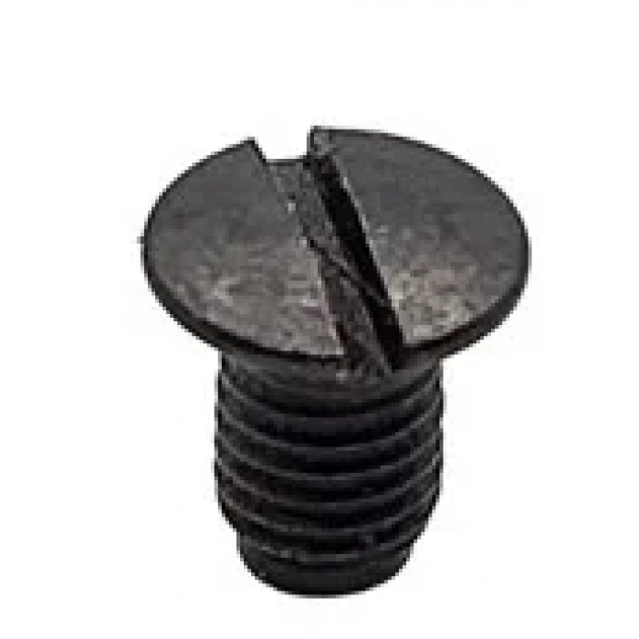 Düz Makine Plaka Vidası Siyah / 100032004