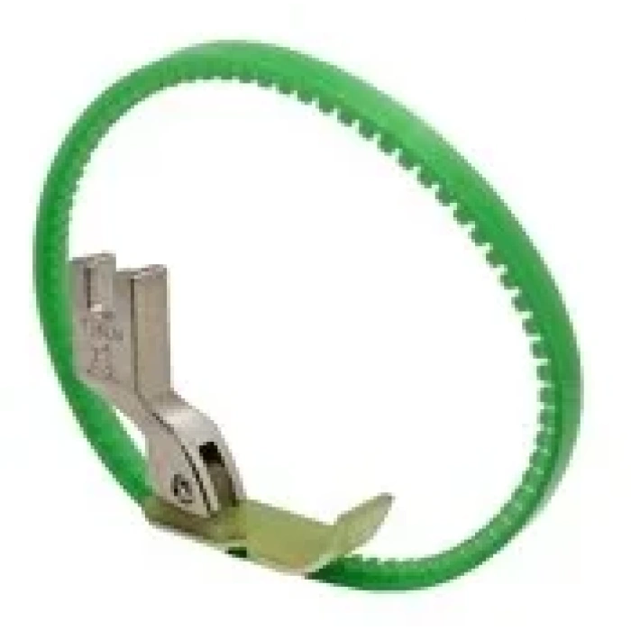 Düz Makine Teflon Plastik Çemberli Fermuar Ayak Sol / SR-DB-L (T36LN)