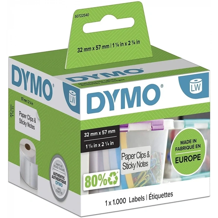 DYMO 32x57mm LabelWriter Çok Amaçlı Etiket (11354)