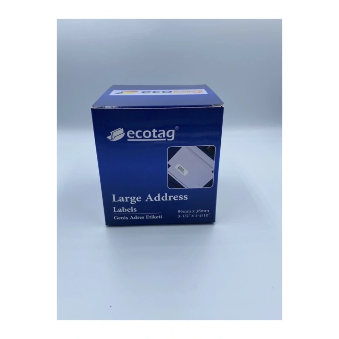Dymo Lw Etiket Muadili Adres Etiketi Orta 89 Mm X 36 Mm 520 Adet