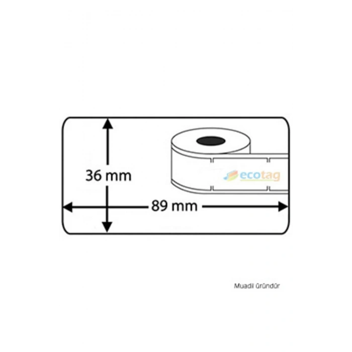 Dymo Lw Etiket Muadili Adres Etiketi Orta 89 Mm X 36 Mm 520 Adet
