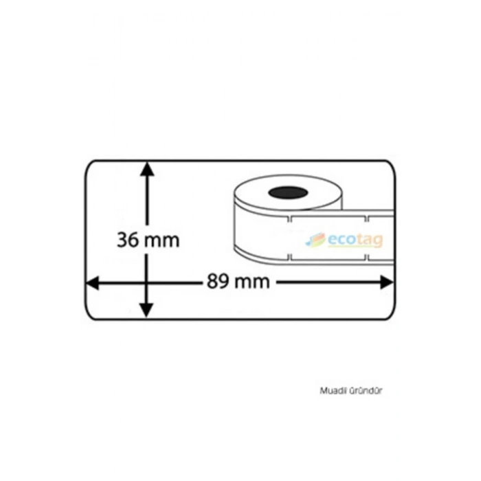 Dymo Lw Etiket Muadili Adres Etiketi Orta 89 Mm X 36 Mm 520 Adet