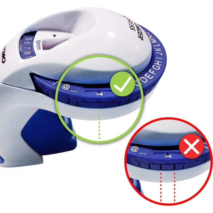 DYMO Omega Mekanik Kabartma Etiketleme Makinesi