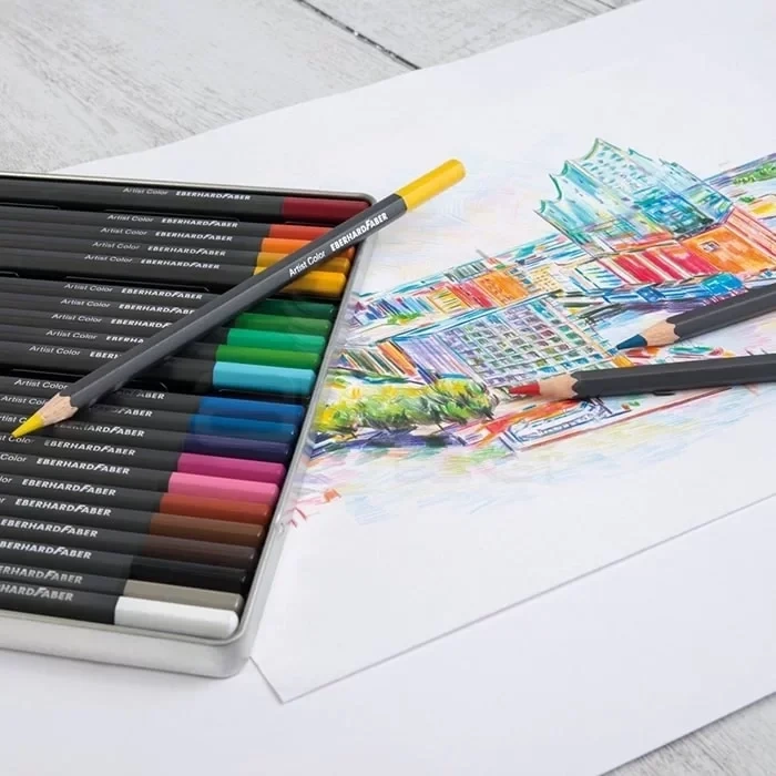 Eberhard Faber Artist Color Kuru Boya Kalem Seti 24lü 516124