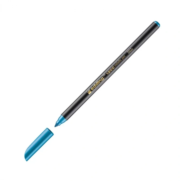 Edding 1200 Grafik Kalemi Metalik Mavi