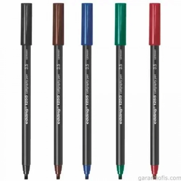 Edding 1255 Çam Yeşili Kaligrafi Sanatı Kalemi (3,5 mm Uç)