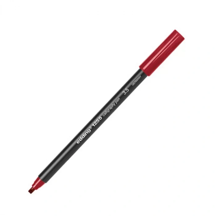 Edding 1255 Kaligrafi Kalemi 3.5mm Bordo