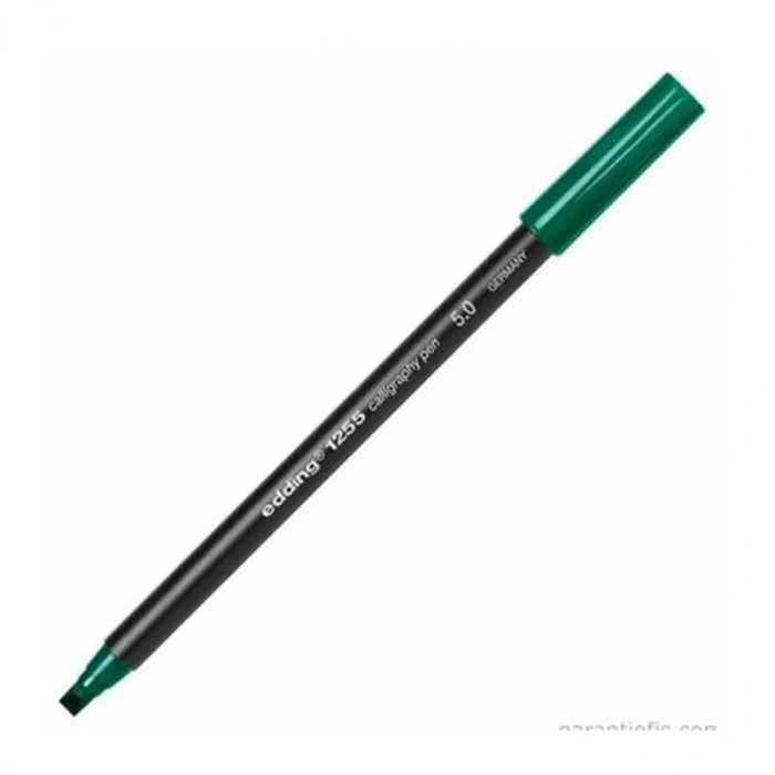 EDDİNG 1255 KALİGRAFİ KALEMİ 5mm ÇAM YEŞİLİ