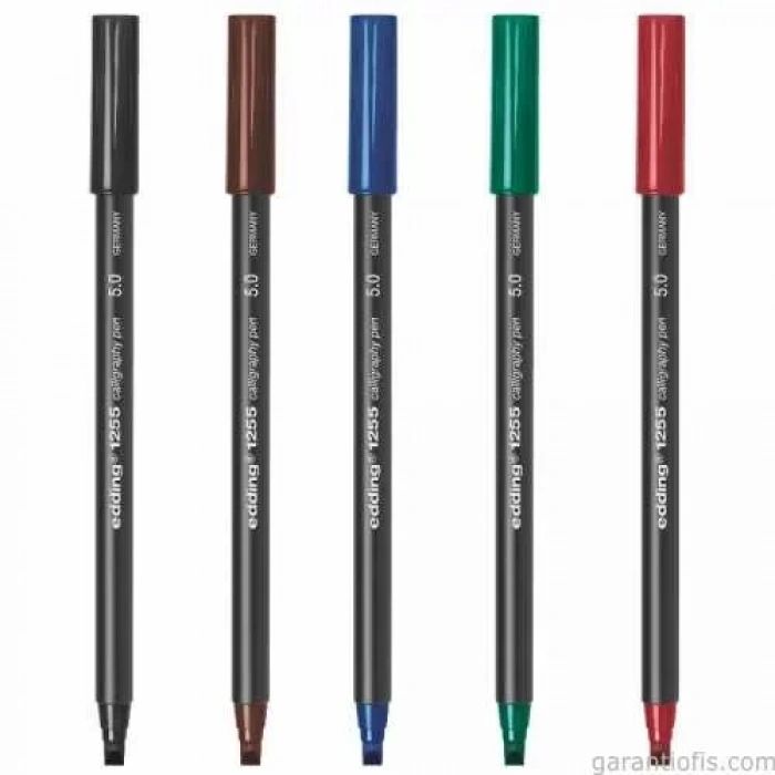 Edding 1255 Siyah Kaligrafi Sanatı Kalemi (5 mm Uç)