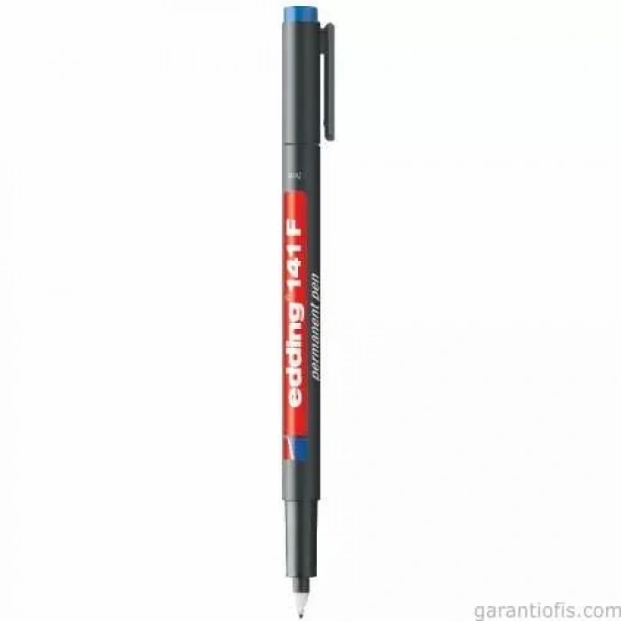 Edding 141 F Mavi Asetat Kalemi (permanent Kalem)