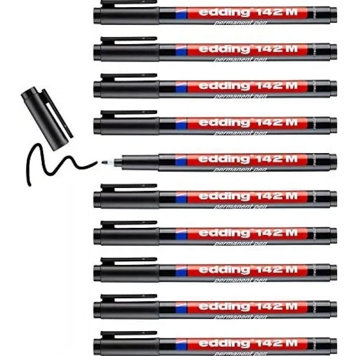 Edding 142 M Siyah Permanent Kalem