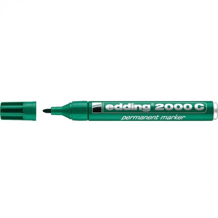 Edding 2000 C Permanent Markör Yuvarlak Uç 1.5-3 mm Yeşil