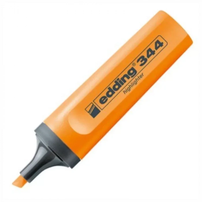 EDDİNG 344 TURUNCU FOSFORLU KALEM