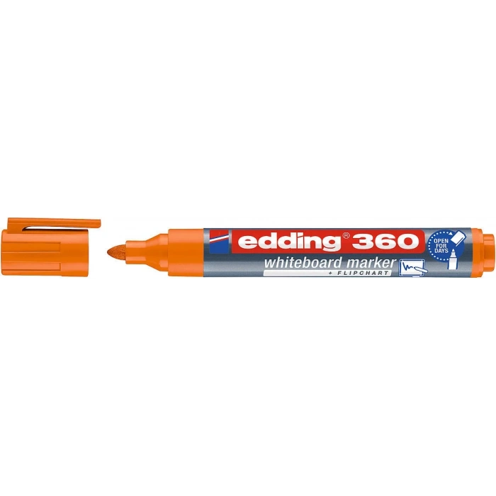 Edding 360 Whiteboard Marker Yazı Tahtası Kalemi TURUNCU