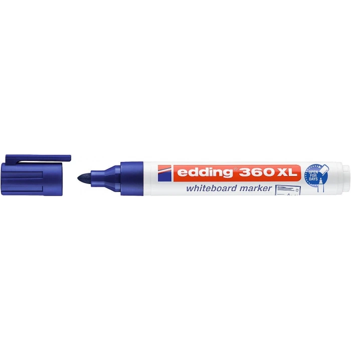 Edding 360 XL Whiteboard Marker Doldurulabilir Yazı Tahtası Kalemi Mavi