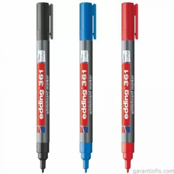 Edding 361 Siyah Tahta Kalemi