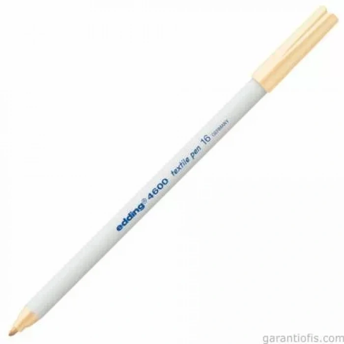 Edding 4600 Açık Turuncu Kumaş Boyama Kalemi (t-shirt/tekstil Pen)