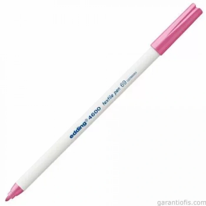 Edding 4600 Fosforlu Pembe Kumaş Boyama Kalemi (t-shirt/tekstil Pen)