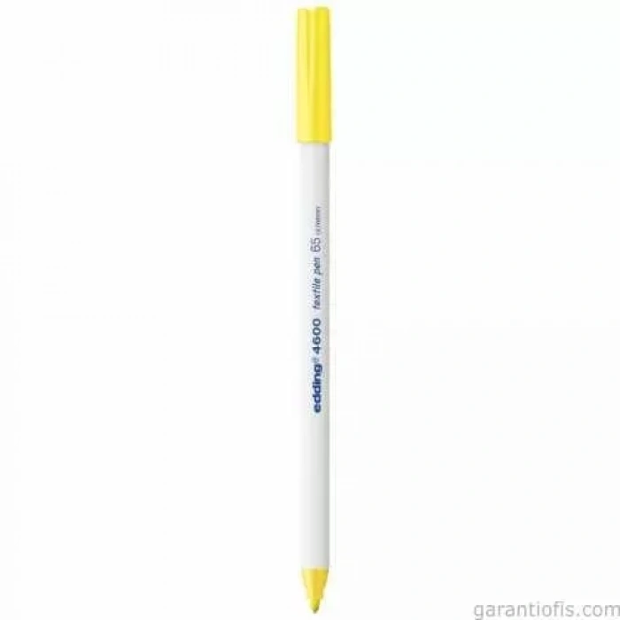 Edding 4600 Fosforlu Sarı Kumaş Boyama Kalemi (t-shirt/tekstil Pen)
