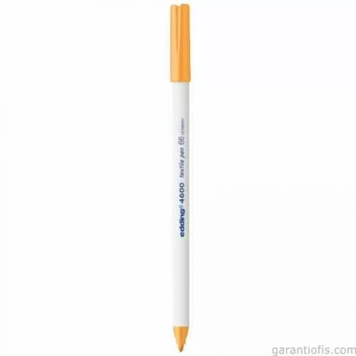 Edding 4600 Fosforlu Turuncu Kumaş Boyama Kalemi (T-Shirt/Tekstil Pen)