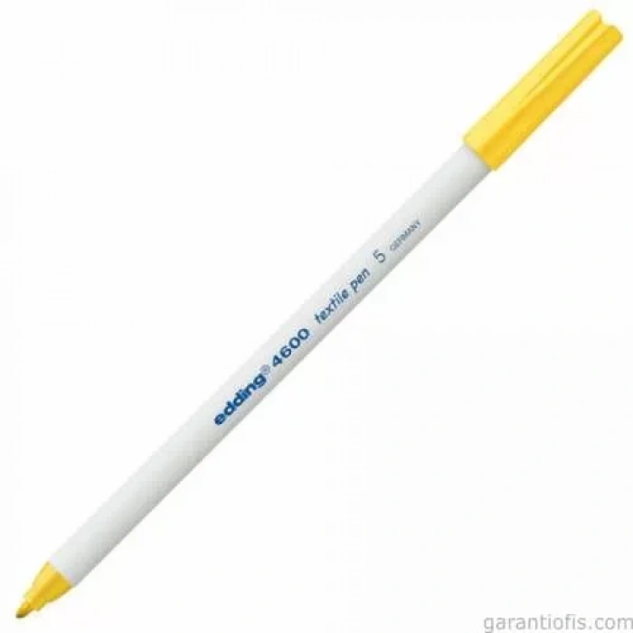 Edding 4600 Sarı Kumaş Boyama Kalemi (t-shirt/tekstil Pen)