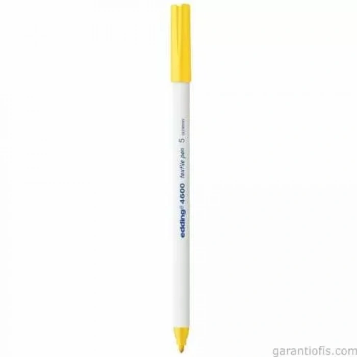 Edding 4600 Sarı Kumaş Boyama Kalemi (t-shirt/tekstil Pen)