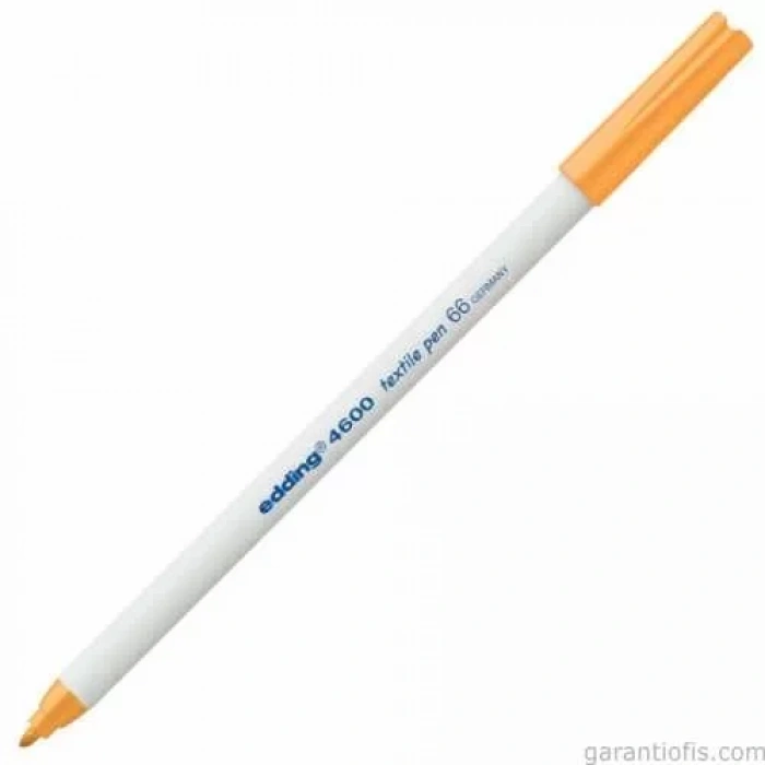 EDDİNG 4600 T-SHİRT BOYAMA KALEMİ FOSFORLU TURUNCU