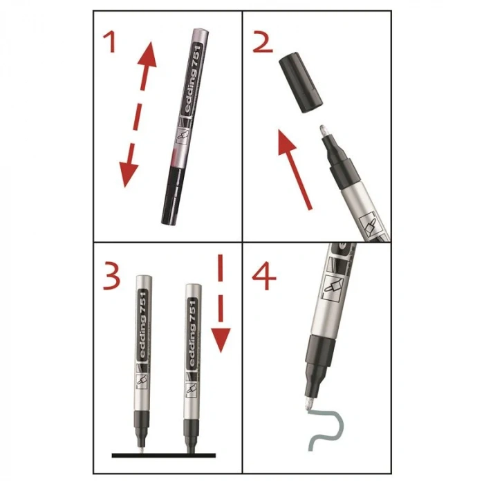 EDDİNG 750 MAVİ MARKER KALEM