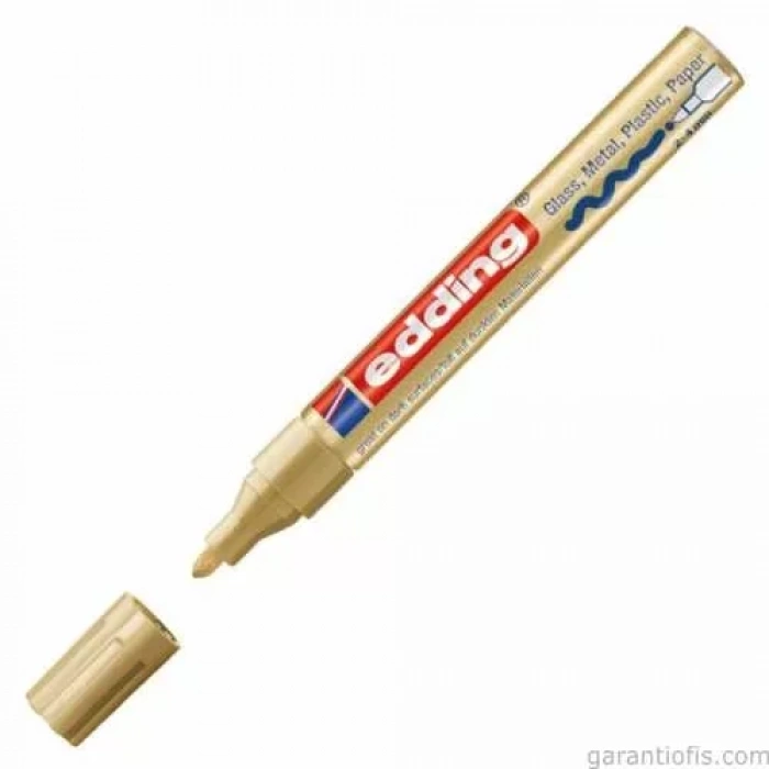 Edding 750 Paint Markör Altın Hobi Sanat Kalemi
