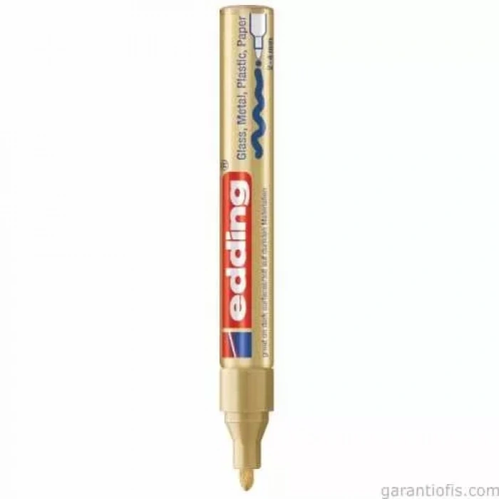 Edding 750 Paint Markör Altın Hobi Sanat Kalemi