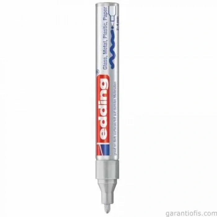Edding 750 Paint Markör Gümüş Hobi Sanat Kalemi