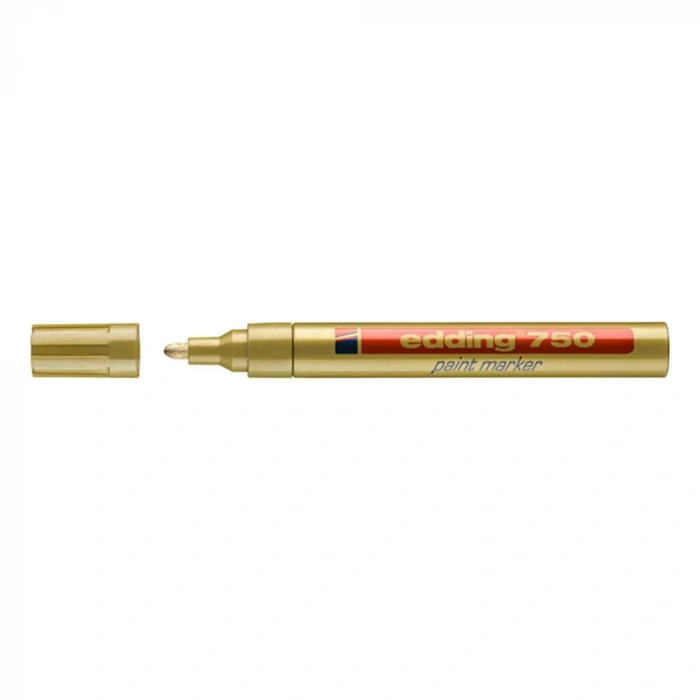 Edding 750 Tam Örtücü Boya Markörü Altın