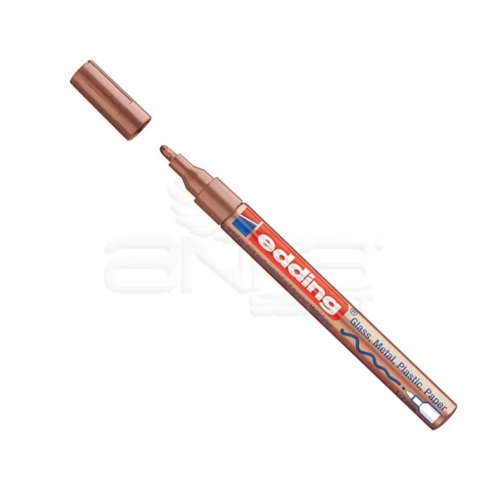 Edding 751 Gloss Paint Marker Metalik Renkler 1-2mm 5li Set