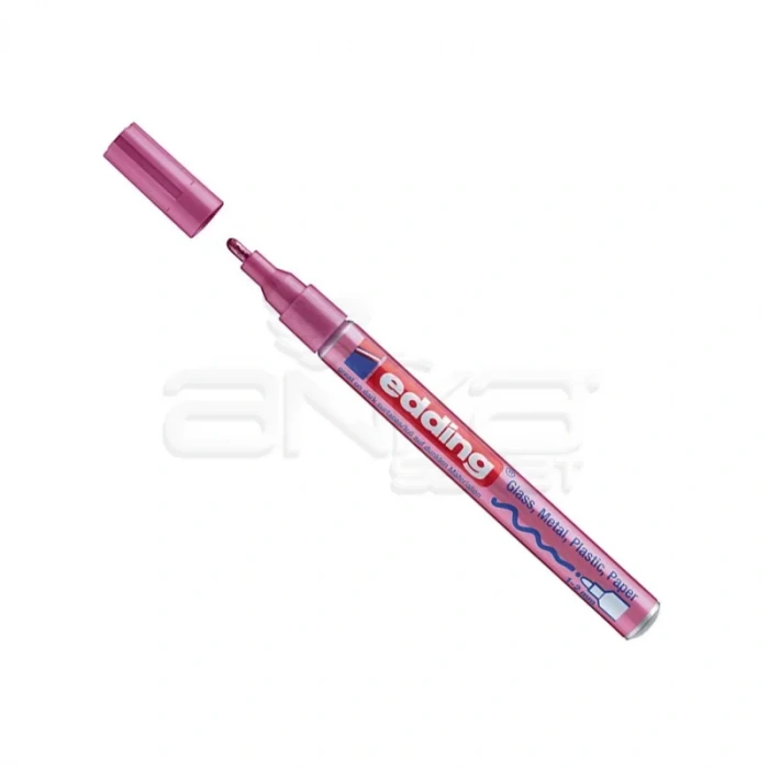 Edding 751 Gloss Paint Marker Metalik Renkler 1-2mm 8li Set