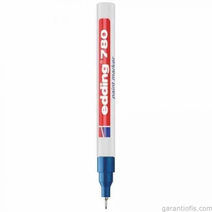 Edding 780 Tam Örtücü Mavi Boya Kalemi (Paint Marker)