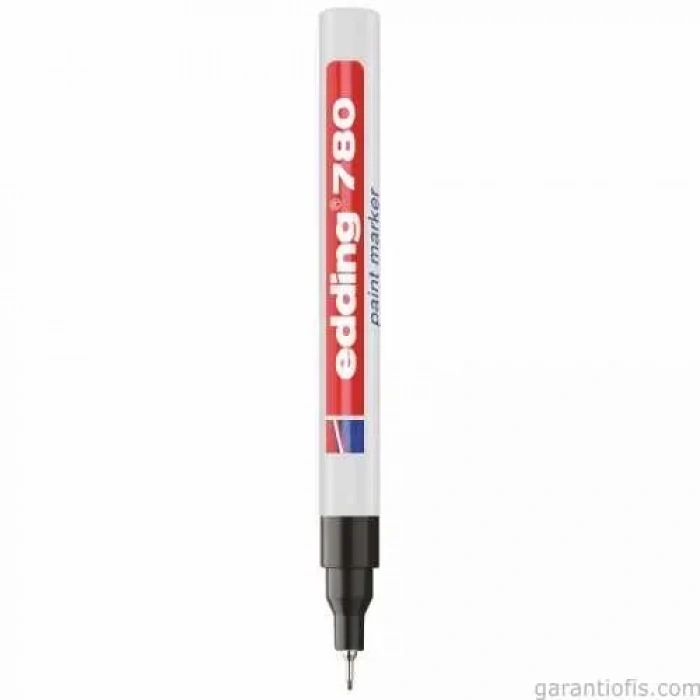 Edding 780 Tam Örtücü Siyah Boya Kalemi (paint Marker)