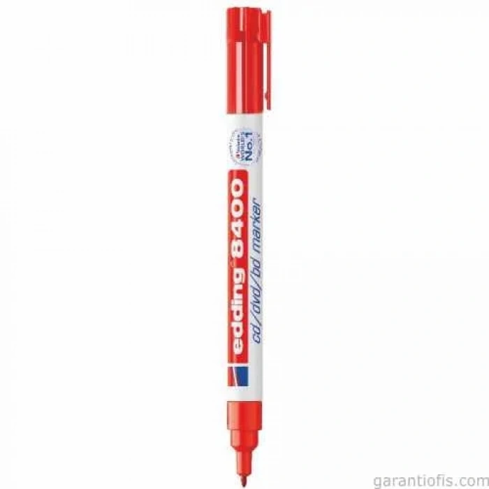 Edding 8400 Kırmızı CD ve DvD Kalemi