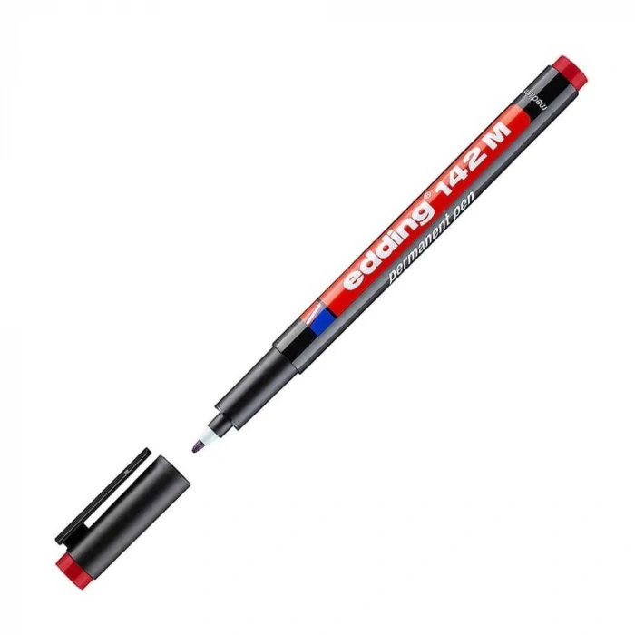 Edding Asetat Kalemi 1 mm Kırmızı