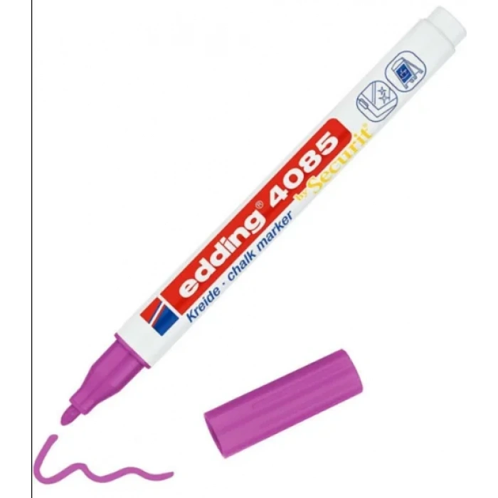 Edding E-4085 Likit Tebeşir Ve Cam Kalemi Ahududu